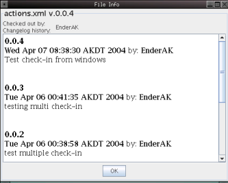 File Info Dialog